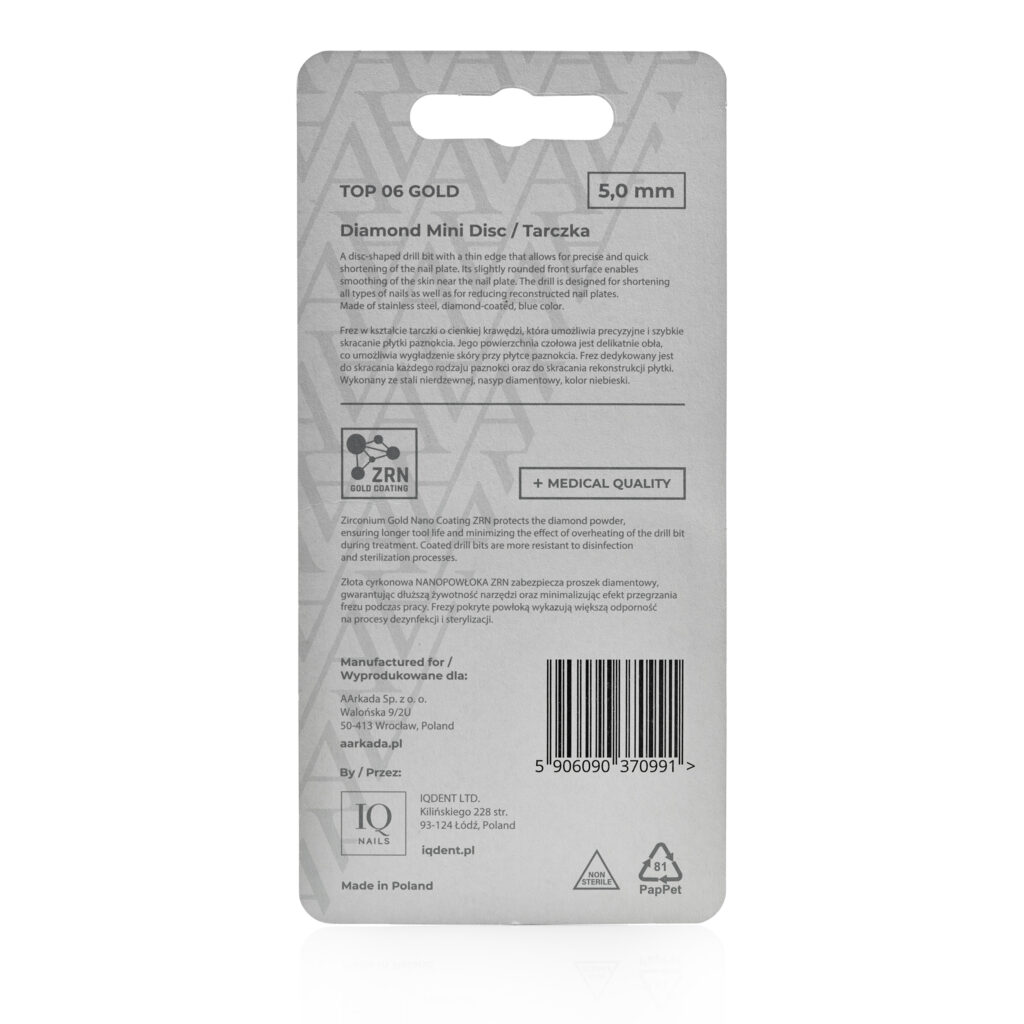 Diamond Mini Disc/Tarczka 5,00 mm